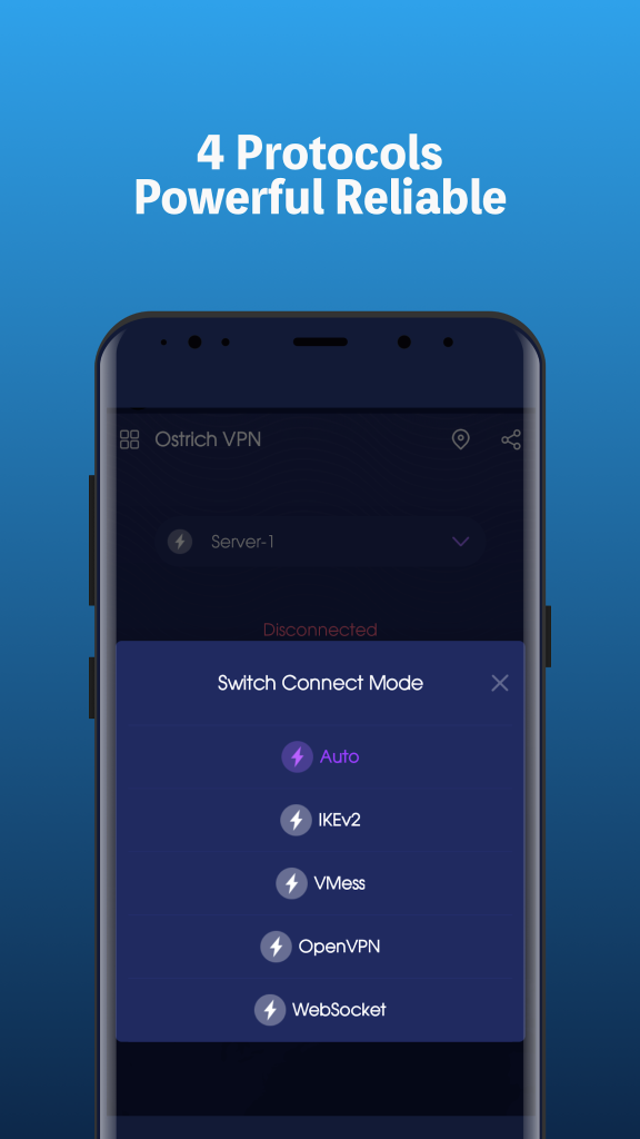 فیلترشکن شترمرغ برای آیفون