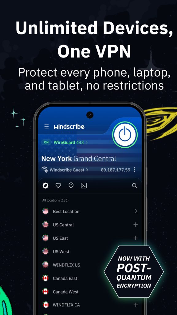 فیلترشکن Windscribe