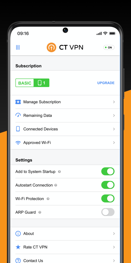 قابلیت مختلف فیلترشکن فیلترشکن CryptoTap VPN