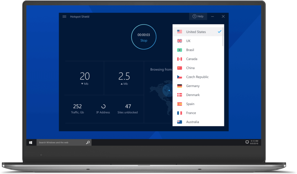 فیلترشکن هات اسپات شیلد